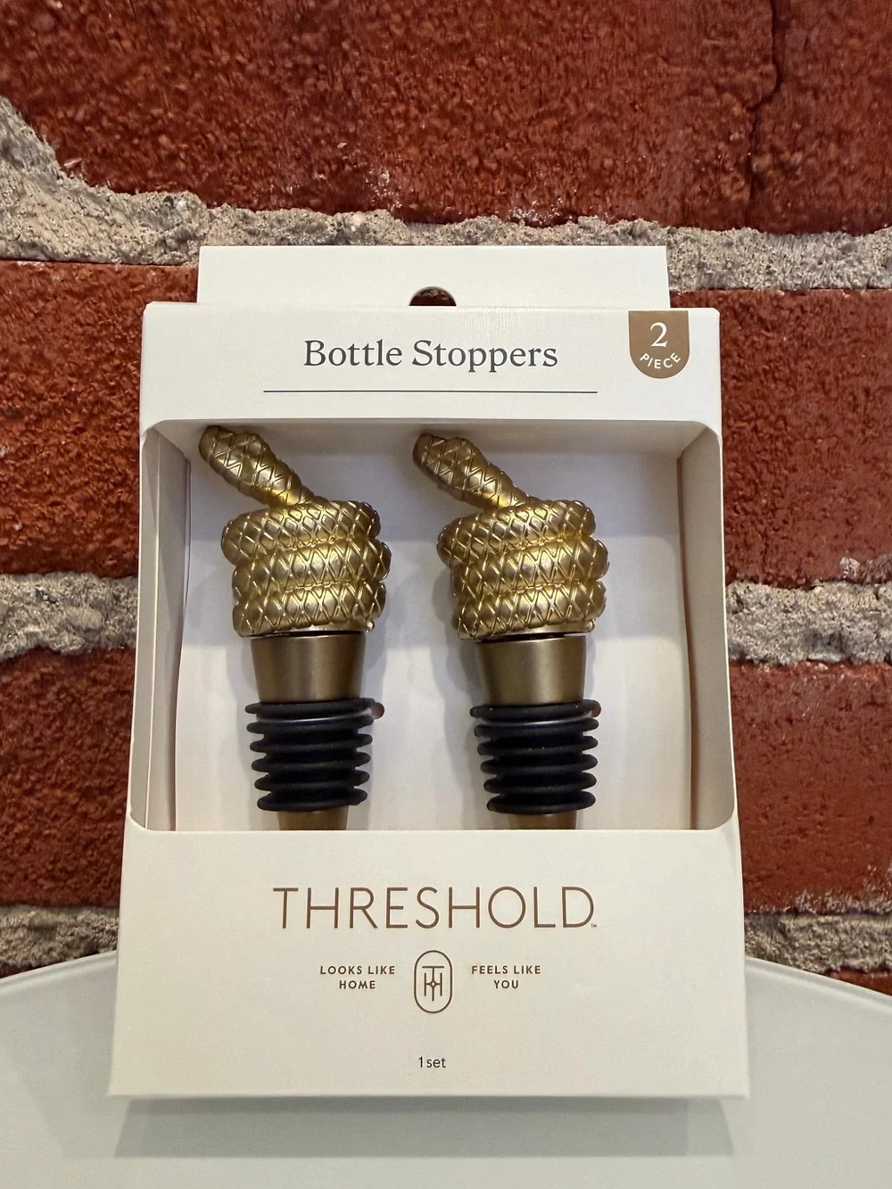 🐍🖤 New Snake Ice Cube Mold & Wine Bottle Stopper Set - Threshold Bundle 🖤🐍